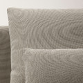 SÖDERHAMN 3-seat sofa, Fridtuna light beige