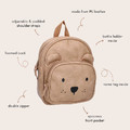 Kidzroom Children's Backpack Beary, sand