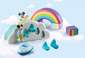 Playmobil 1.2.3 & Disney: Mickey's & Minnie's Cloud Home 12m+