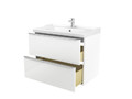 Wall-mounted Basin Cabinet GoodHome Imandra 80cm, white