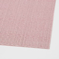 FLYGFISK Place mat, light pink, 38x30 cm