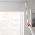 FRIDANS Block-out roller blind, white, 140x195 cm