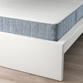 MALM Bed frame with mattress, white/Vesteröy firm, 140x200 cm