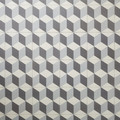 Gres Wall/Floor Tile Hydrolic Design 2 Colours 20 x 20 cm, b&w 3D, 1 m2