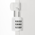 ELLOVEN Padlock, white