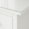 HEMNES Glass top, transparent, 159x50 cm