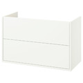 HAVBÄCK Wash-stand with drawers, white, 100x48x63 cm