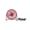 Mini USB Fan 10cm, red