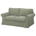 EKTORP Cover for 2-seat sofa, Hakebo grey-green