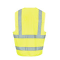 Site Safety Vest Warning Vest, yellow, XXL/XXXL