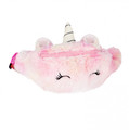 Starpak Plush Waist Bag Fanny Pack Unicorn, pink