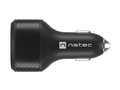 Natec Car Charger 2x USB 1x USB-C QC 3.0