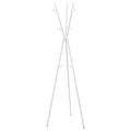 EKRAR Hat and coat stand, white, 169 cm