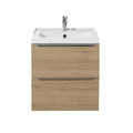 Wall-mounted Basin Cabinet GoodHome Imandra 60cm, wood