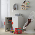 SMÅSTAD / PLATSA Cabinet, white white, with 1 shelf, 60x55x63 cm