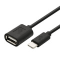 TB Cable OTG USB AF - USB C 15cm, black