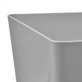 KUGGIS Box, light grey, 18x26x8 cm