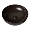 Ravak Countertop Wash-basin Ceramic Slim B 40 cm, black
