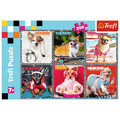 Trefl Children's Puzzle Happy Dogs 200pcs 7+