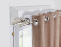 Curtain GoodHome Pahea 135x260cm, brown