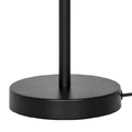GoodHome Table Lamp Gabon 1-bulb E27, matt black