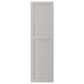 LERHYTTAN Door, light grey, 40x140 cm