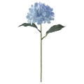 SMYCKA Artificial flower, in/outdoor/Hydrangea light blue, 45 cm