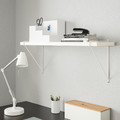 BERGSHULT / PERSHULT Wall shelf, white, white, 80x20 cm