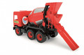 Wader Middle Truck Concrete Mixer Red 38cm 3+