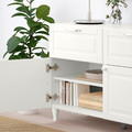 BESTÅ Storage combination w doors/drawers, white, Smeviken/Kabbarp white, 120x42x74 cm