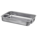 KONCIS Roasting tin, stainless steel, 34x24 cm