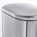 STABBEN Pedal bin, stainless steel, 20 l