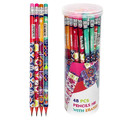 Starpak Triangular Pencil with Eraser Etno 48pcs