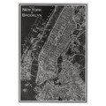 KOPPARFALL Picture, New York City, 49x70 cm