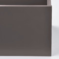 KOMPLEMENT Drawer, dark grey, 50x58 cm