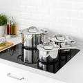 IKEA 365+ Cookware set of 6, stainless steel