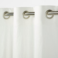 Curtain GoodHome Dellys 130x260cm, white