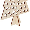 Christmas Decoration Set of 3 Wooden Christmas Trees