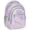 School Backpack 30x42x20 Cream Letters