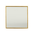 Decorative Mirror Tray 10cm, square, gold