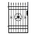 Single Swing Gate Wicket 90 x 150 cm, left