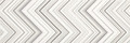 Decorative Wall Tile Brightwhite 30 x 90 cm, 1pc, lines