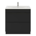 GoodHome Wash-basin Cabinet Imandra 80 cm, matt black