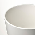 SOJABÖNA Plant pot, white, 19 cm