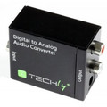 Techly Audio Converter for SPDIF Digital to Analog