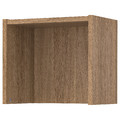 BILLY Height extension unit, oak effect, 40x28x35 cm