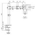 LogiLink Monitor Mount Stand 13-27" VESA 100x100