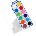 Water Colour Water Paint Set 12 Colours Cuties Kitty