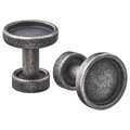 SKRUVSHULT Knob, anthracite, 26 mm, 2 pack