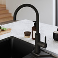 GoodHome Sink Mixer Tap Zanthe, matt graphite